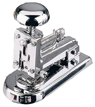El Casco Small Chrome Desktop Stapler