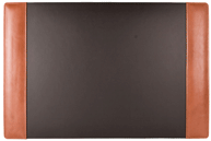 34" x 20" Pebble Grain Leather Executive Desk Pad