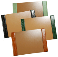 Small Reptile Grain Leather Desk Pads